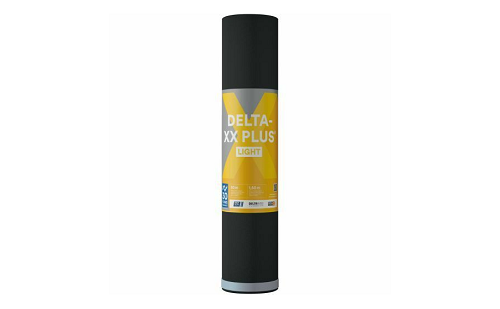 Delta XX PLUS LIGHT fólie Delta XX PLUS LIGHT difuzně otevřená fólie pro šikmé střechy se samolepícími okraji