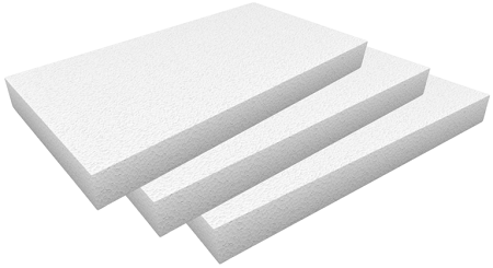 Podlahový polystyren Styrotrade styro 200 100mm Tepelně izolační desky z pěnového polystyrenu styro EPS 200 pro izolaci vysoce zatížených plochých střech, šikmých střech nad krokvemi a pro izolaci vysoce zatížených podlah.