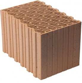 Cihla Gima pro jednovrstvé vnější zdivo s pomocí tenkovrstvé malty