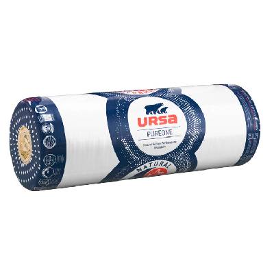 Minerální vata URSA Pureone DF 39 v rolích s výbornými izolačními vlastnostmi. Vhodná pro šikmé střechy, podkroví i svislé konstrukce. Akusticky účinná.