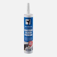 Den Braven - Sanitární silikon PREMIUM, kartuše 280 ml, bílý