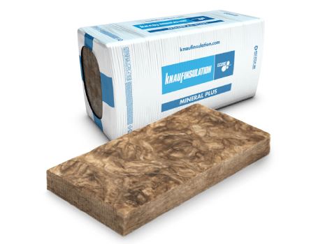 Knauf Mineral Plus HB 034 Minerální vata do šikmých střech, stropů nebo dřevostaveb.