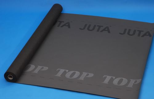 JUTATOP 2AP podstřešní membrána s aplikačními páskami pro šikmé střechy.

