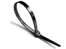 Černé stahovací pásky 400x4,8mm, nebo také zdrhovací pásky, nebo binder. (1)