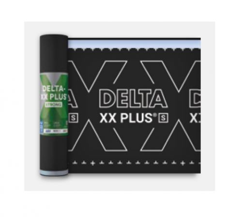 DELTA-XX PLUS® STRONG – podstřešní membrána s výztužnou mřížkou pro šikmé střechy