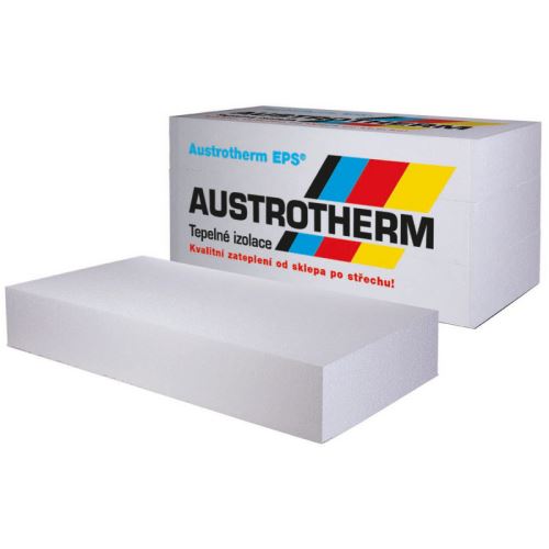 Austrotherm EPS 70 F je fasádní polystyren s λD 0,039 W/m·K pro zateplení stěn v ETICS systémech. Nízká hmotnost, snadné řezání i montáž.

