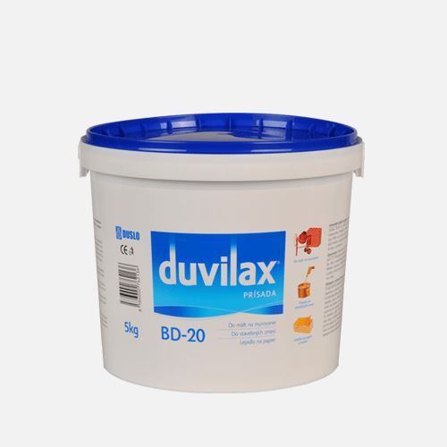 Duvilax BD-20 přísada Den Braven, kbelík 5 kg, bílá