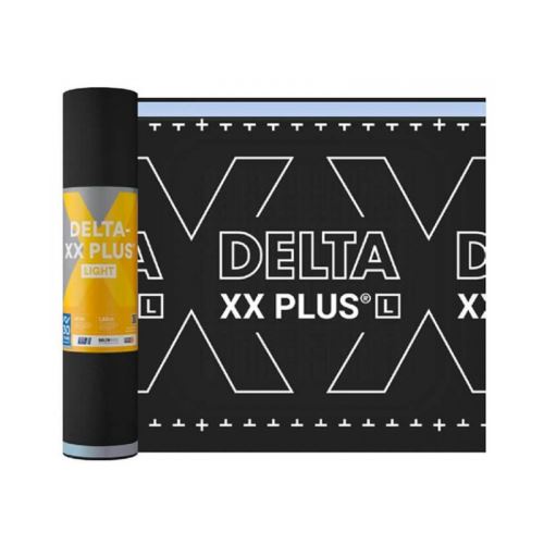 DELTA-XX PLUS® LIGHT – lehká podstřešní membrána s integrovaným samolepicím okrajem