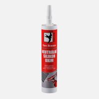 Den Braven - Neutrální silikon OXIM, kartuše 280 ml, bílý
