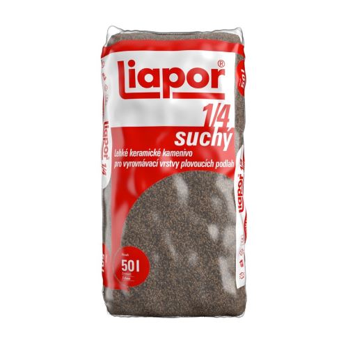 Liapor Keramzit Vyrovnávací podsyp frakce 1-4 mm 50l