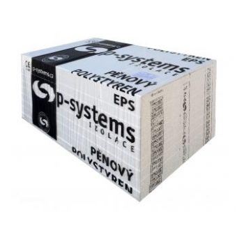 P-Systems Podlahový polystyren EPS T 4000 15mm akusticky a tepelně izolační desky pro podlahy, střechy a terasy.