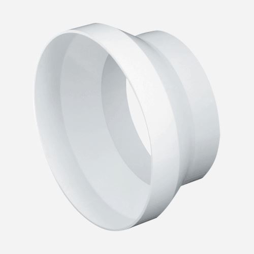 Den Braven - Redukce kulatých kanálů, průměr 125 mm - 120 mm, plastová