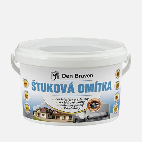 Den Braven omítka štuková QUARTZ 25kg bílá