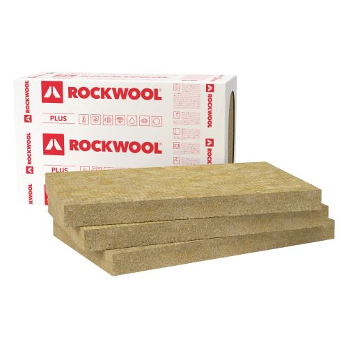 Minerální vata Rockwool Frontrock Plus pro kontaktní zateplení fasád s výbornou paropropustností a pevností