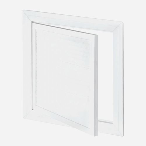 Den Braven - Revizní dvířka PVC, 400 mm x 600 mm, otočný zámek, bílá