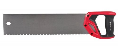 Pila na polystyren Festa 380 mm s jemnými zuby a vyhazovacími mezerami pro přesné řezání.