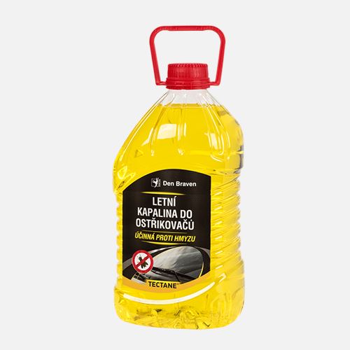 Letní kapalina do ostřikovačů Den Braven, PET láhev, 3 litry, žlutá